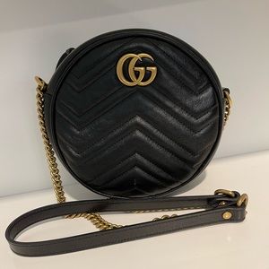 Gucci Marmont Crossbody Round